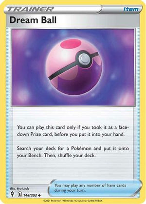 Dream Ball 146/203 - SWSH07 Evolving Skies Reverse Holofoil - Poke-Collect