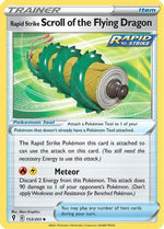 Rapid Strike Scroll of the Flying Dragon 153/203 - SWSH07 Evolving Skies - Poke-Collect