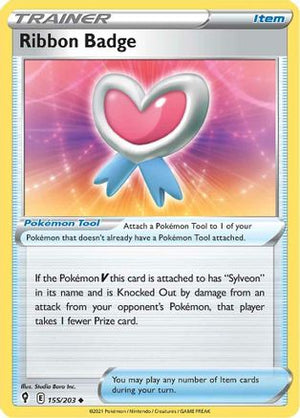 Ribbon Badge 155/203 - Evolving Skies - Poke-Collect