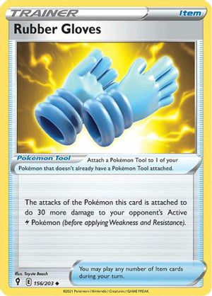 Rubber Gloves 156/203 - Evolving Skies - Poke-Collect