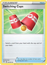 Switching Cups 162/203 - Evolving Skies Reverse Holofoil - Poke-Collect
