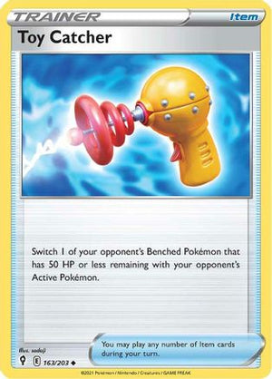 Toy Catcher 163/203 - Evolving Skies Reverse Holofoil - Poke-Collect
