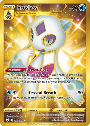 Froslass 226/203 - Evolving Skies Holofoil - Poke-Collect