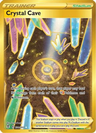 Crystal Cave 230/203 - Evolving Skies Holofoil - Poke-Collect