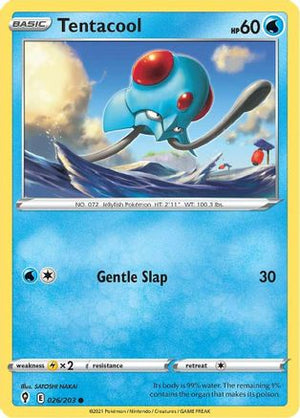 Tentacool 26/203 - Evolving Skies Reverse Holofoil - Poke-Collect