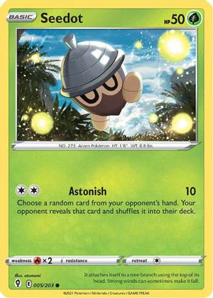 Seedot 5/203 - Evolving Skies - Poke-Collect