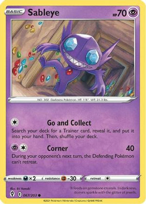 Sableye 67/203 - Evolving Skies - Poke-Collect