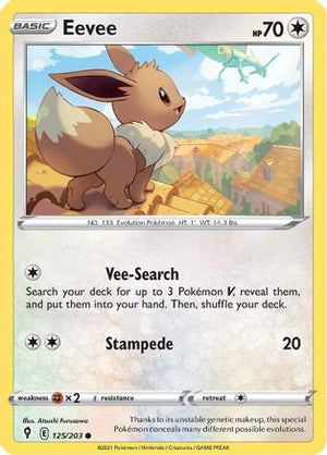 Eevee 125/203 - SWSH07 Evolving Skies - Poke-Collect