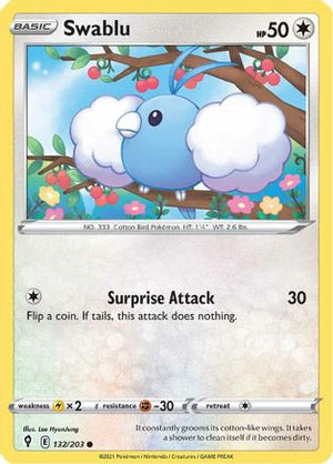 Swablu 132/203 - Evolving Skies - Poke-Collect