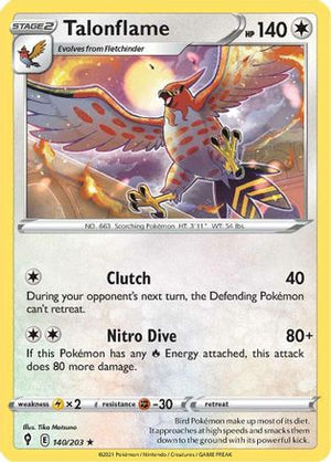 Talonflame 140/203 - Evolving Skies - Poke-Collect