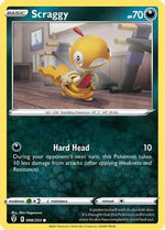Scraggy 98/203 - Evolving Skies Reverse Holofoil - Poke-Collect
