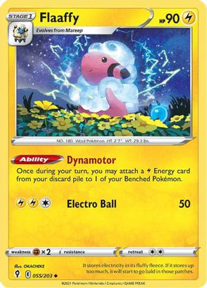 Flaaffy 55/203 - Evolving Skies Reverse Holofoil - Poke-Collect