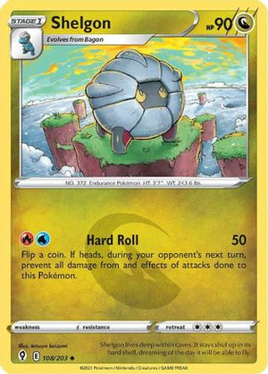 Shelgon 108/203 - SWSH07 Evolving Skies - Poke-Collect