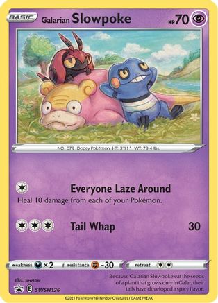 Galarian Slowpoke - SWSH126 SWSH126/307 - SWSH Sword & Shield Promo Cards Holofoil - Poke-Collect