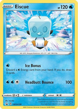 Eiscue SWSH128/307 - SWSH Black Star Promos Holofoil - Poke-Collect