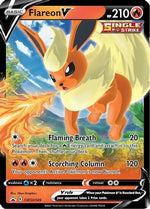 Flareon V SWSH149/307 - SWSH Black Star Promos Holofoil - Poke-Collect
