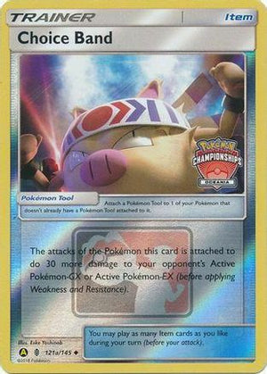 Choice Band - 121a/145 (Oceania Championships) 121a - League & Championship Cards Reverse Holofoil - Poke-Collect