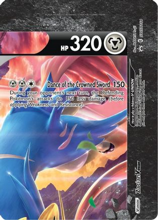 Zacian V-UNION SWSH164/307 - SWSH Black Star Promos Holofoil - Poke-Collect