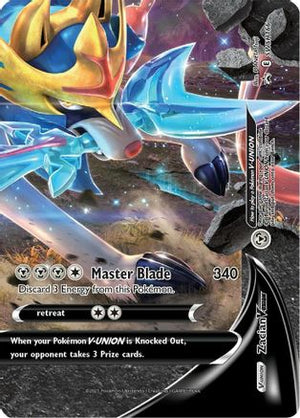 Zacian V-UNION SWSH166/307 - SWSH Black Star Promos Holofoil - Poke-Collect