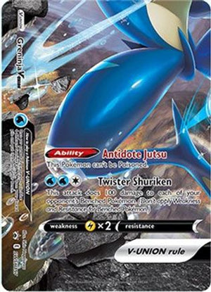 Greninja V-UNION SWSH157/307 - SWSH Black Star Promos Holofoil - Poke-Collect
