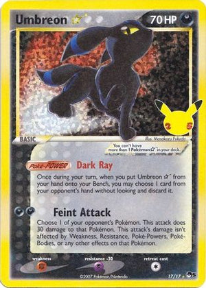 Umbreon ★ 17/25 - Celebrations Classic Collection Holofoil - Poke-Collect