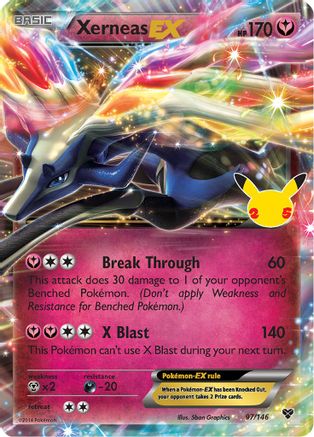 Xerneas-EX 97/25 - Celebrations Classic Collection Holofoil - Poke-Collect