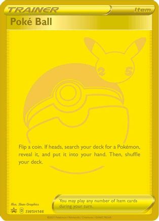 Poke Ball - SWSH146 SWSH146/307 - SWSH Sword & Shield Promo Cards Holofoil - Poke-Collect