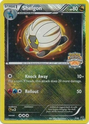 Shelgon - 7/20 (Regional Championships) 7 - League & Championship Cards Reverse Holofoil - Poke-Collect