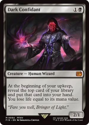 Dark Confidant (FIN-094) - FINAL FANTASY Foil - Poke-Collect