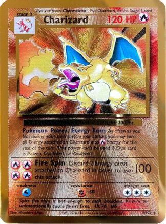 Charizard (Celebrations Metal Card) 4 - Miscellaneous Cards & Products Holofoil - Poke-Collect
