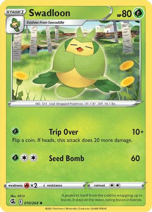 Swadloon 10/264 - Fusion Strike - Poke-Collect