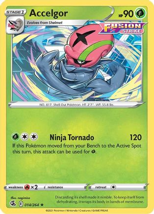 Accelgor 14/264 - Fusion Strike - Poke-Collect