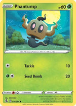 Phantump 16/264 - SWSH08 Fusion Strike Reverse Holofoil - Poke-Collect