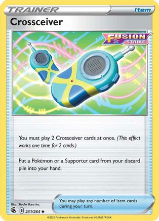 Crossceiver 231/264 - SWSH08 Fusion Strike - Poke-Collect