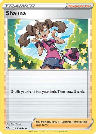 Shauna 240/264 - SWSH08 Fusion Strike - Poke-Collect