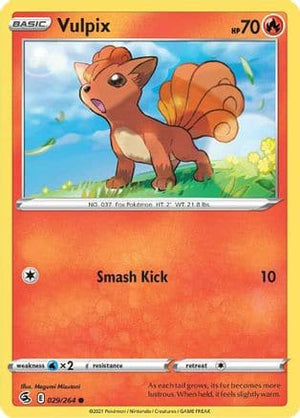 Vulpix 29/264 - Fusion Strike Reverse Holofoil