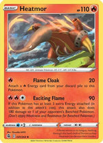 Heatmor 41/264 - SWSH08 Fusion Strike Reverse Holofoil - Poke-Collect