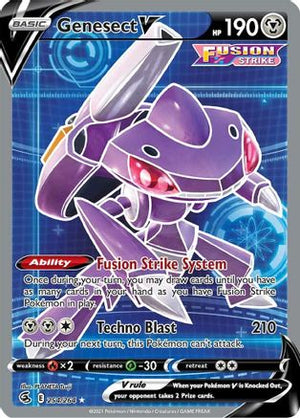 Genesect V 254/264 - Fusion Strike Holofoil - Poke-Collect