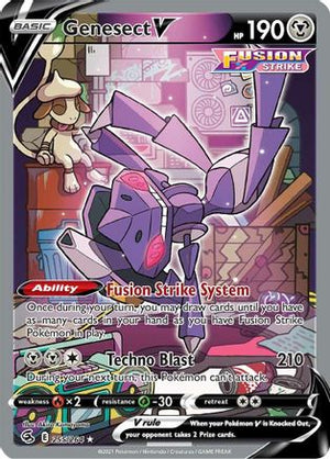 Genesect V 255/264 - Fusion Strike Holofoil - Poke-Collect