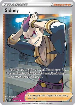 Sidney 264/264 - Fusion Strike Holofoil - Poke-Collect