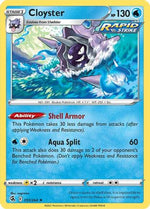 Cloyster 51/264 - SWSH08 Fusion Strike Reverse Holofoil - Poke-Collect