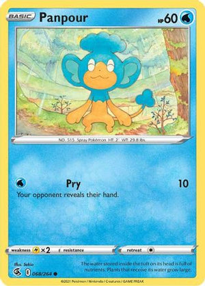 Panpour 68/264 - Fusion Strike - Poke-Collect