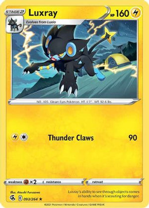 Luxray 93/264 - SWSH08 Fusion Strike Reverse Holofoil