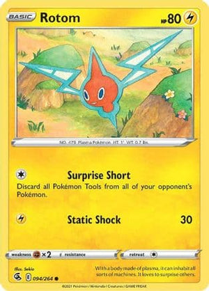 Rotom 94/264 - Fusion Strike Reverse Holofoil - Poke-Collect