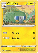 Charjabug 100/264 - SWSH08 Fusion Strike Reverse Holofoil - Poke-Collect