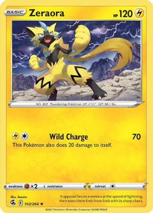 Zeraora 102/264 - Fusion Strike - Poke-Collect