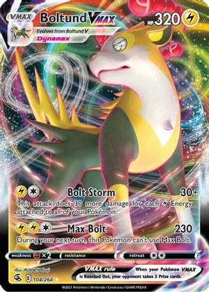 Boltund VMAX 104/264 - Fusion Strike Holofoil - Poke-Collect