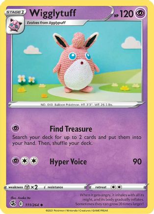 Wigglytuff 111/264 - Fusion Strike - Poke-Collect