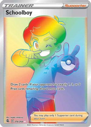 Schoolboy 276/264 - Fusion Strike Holofoil - Poke-Collect