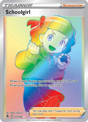 Schoolgirl 277/264 - Fusion Strike Holofoil - Poke-Collect
